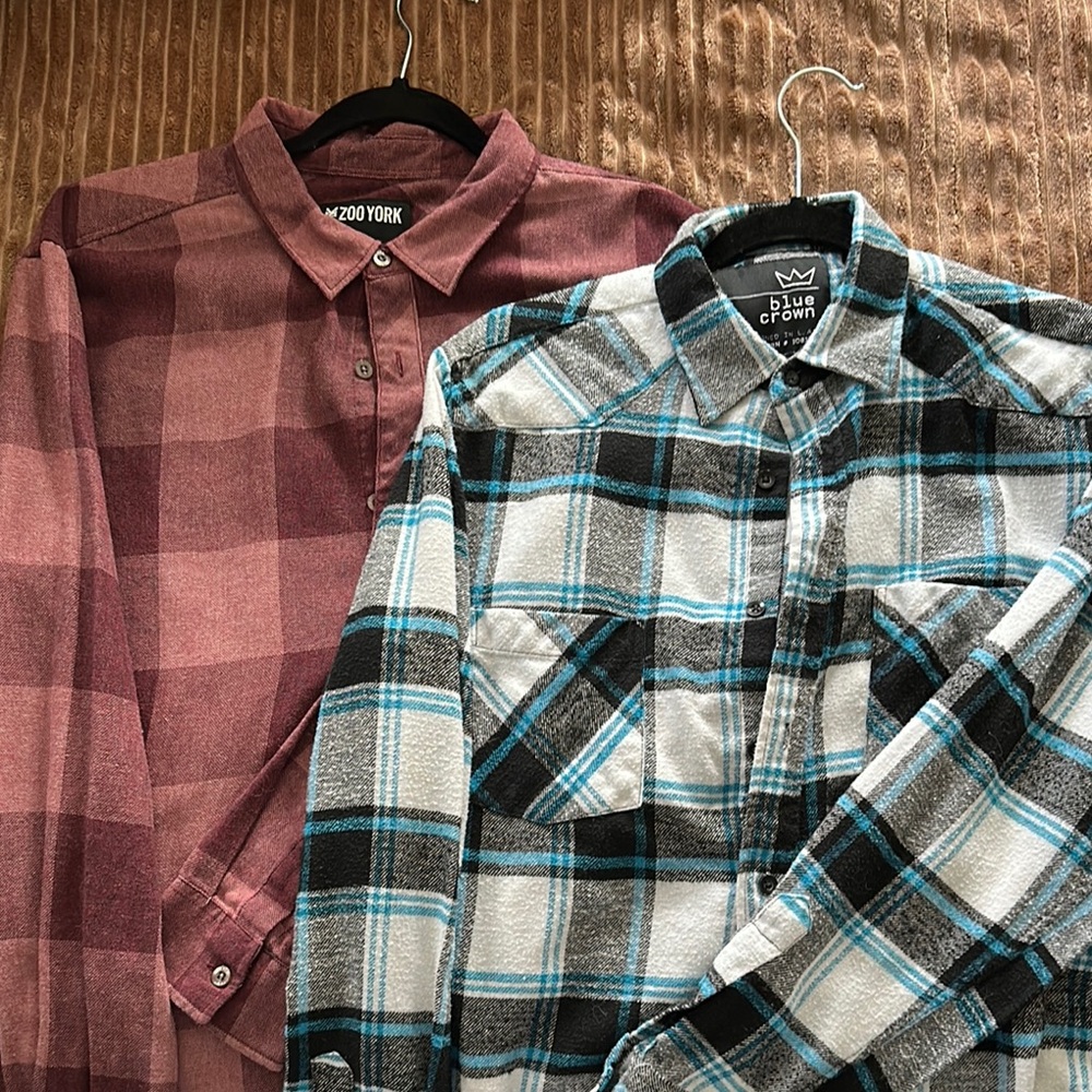 Plaid Men's Shirts